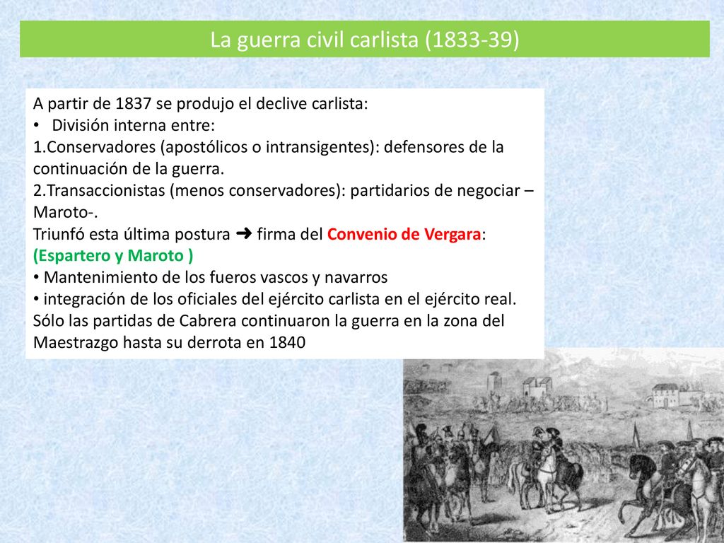 La guerra civil carlista ( )