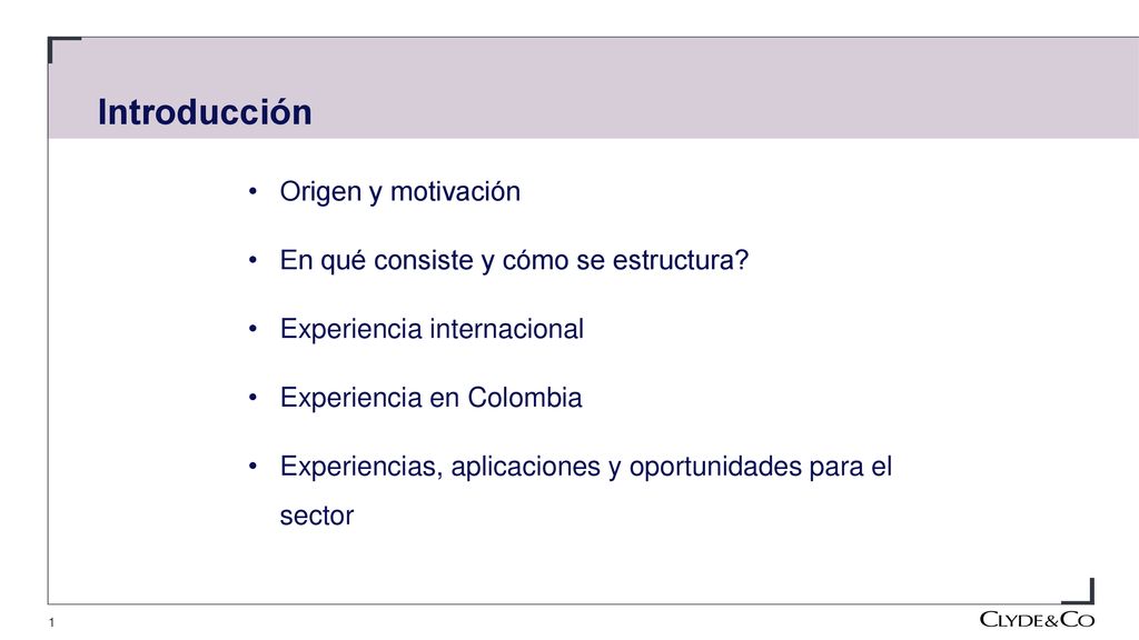 Introducción Origen y motivación En qué consiste y cómo se estructura