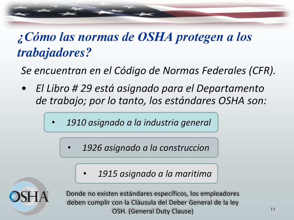 ¿Cómo las normas de OSHA protegen a los trabajadores