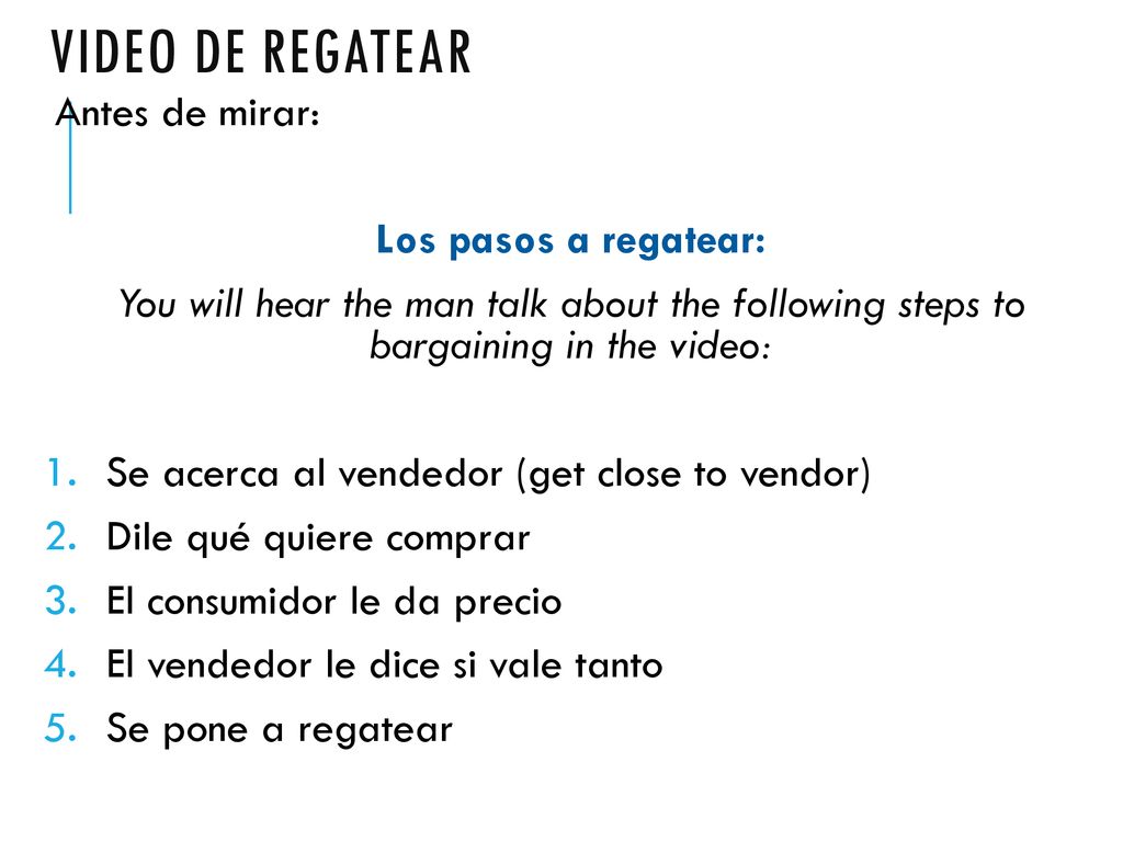 Video de regatear Antes de mirar: Los pasos a regatear: