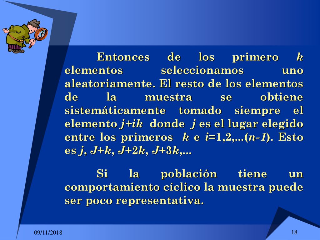 Entonces de los primero k elementos seleccionamos uno aleatoriamente