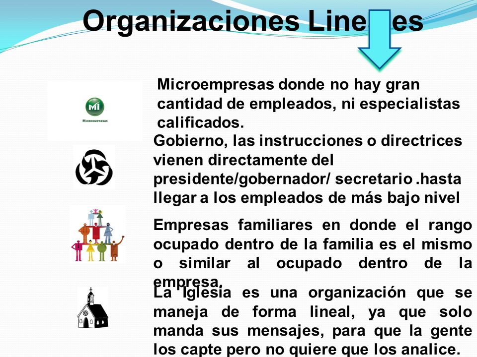 Organizaciones Lineales