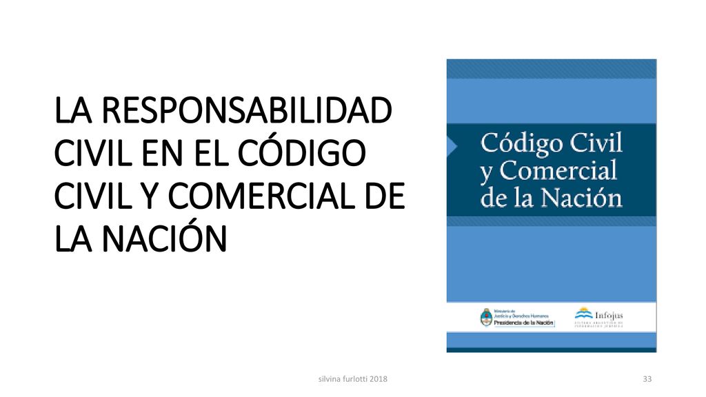 LA RESPONSABILIDAD CIVIL EN EL CÓDIGO CIVIL Y COMERCIAL DE LA NACIÓN