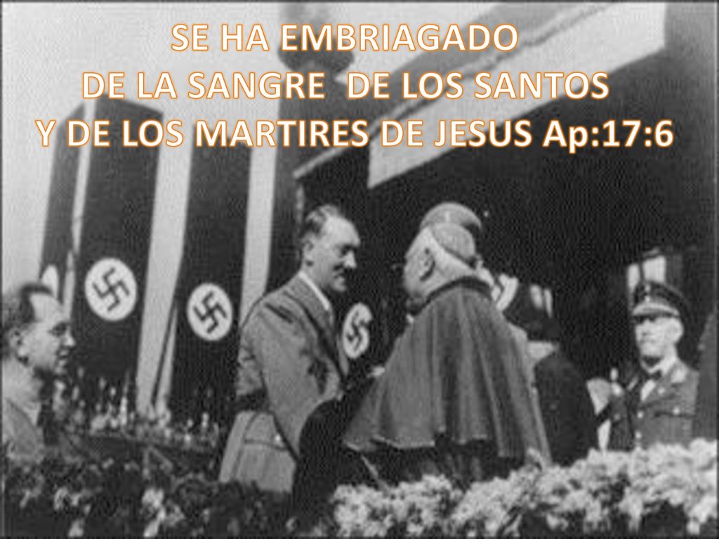 DE LA SANGRE DE LOS SANTOS Y DE LOS MARTIRES DE JESUS Ap:17:6