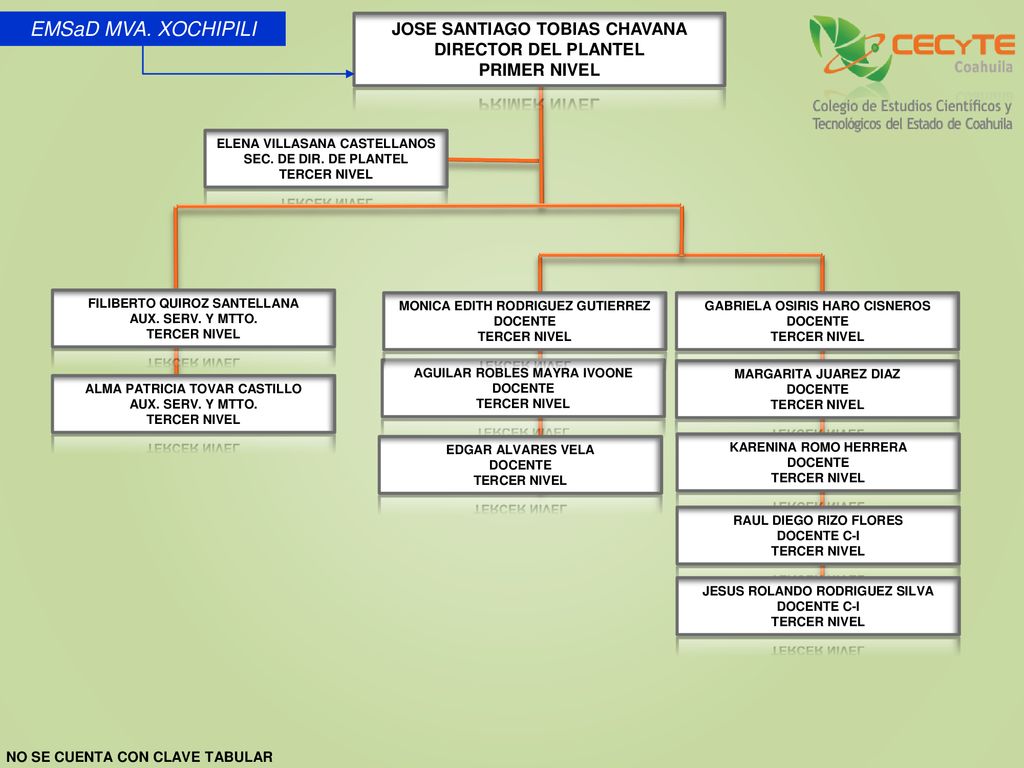 EMSaD MVA. XOCHIPILI JOSE SANTIAGO TOBIAS CHAVANA DIRECTOR DEL PLANTEL
