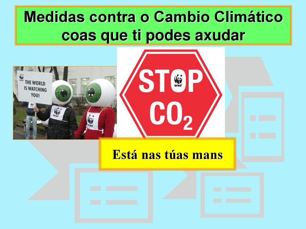 Medidas contra o Cambio Climático coas que ti podes axudar