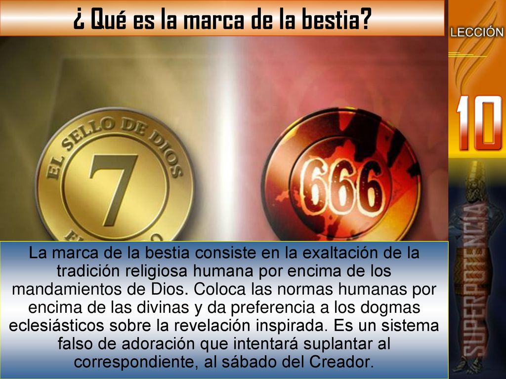 ¿ Qué es la marca de la bestia
