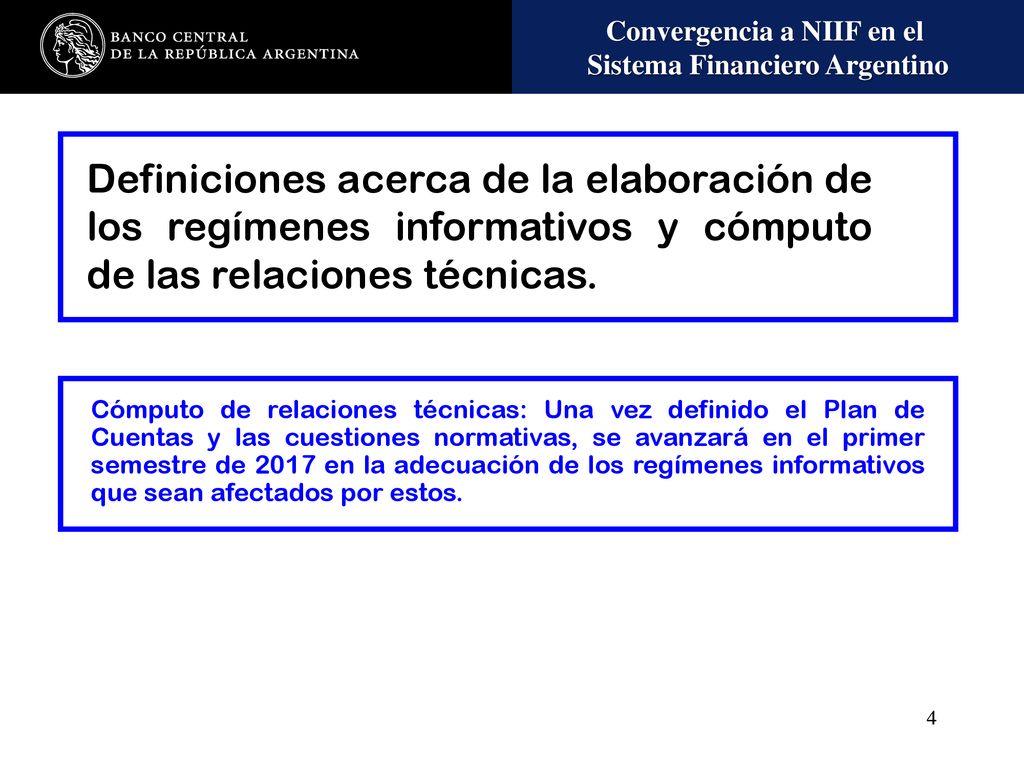 Definiciones acerca de la elaboración de los regímenes informativos y cómputo de las relaciones técnicas.