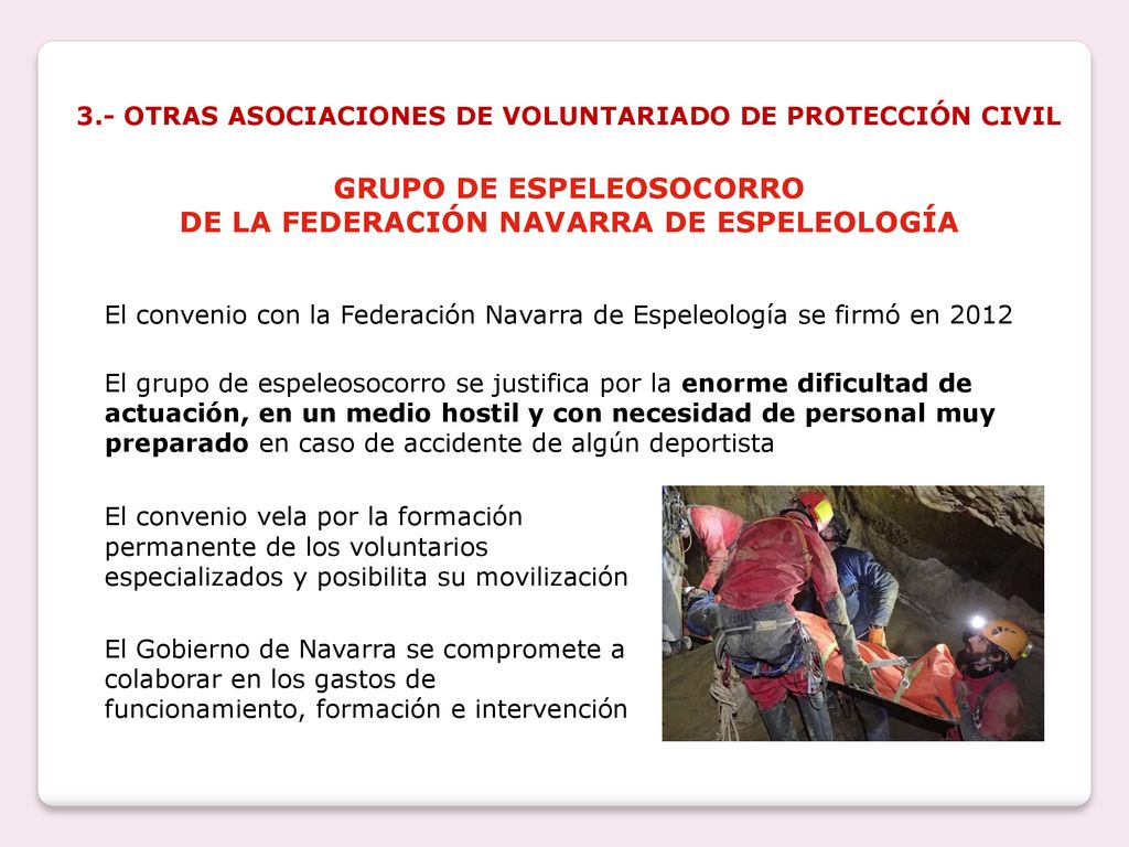 GRUPO DE ESPELEOSOCORRO DE LA FEDERACIÓN NAVARRA DE ESPELEOLOGÍA