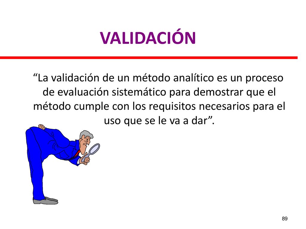 VALIDACIÓN