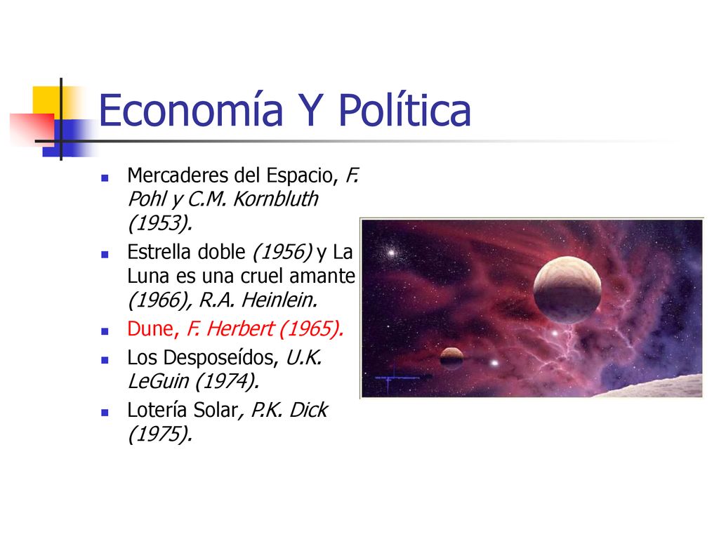Economía Y Política Mercaderes del Espacio, F. Pohl y C.M. Kornbluth (1953).