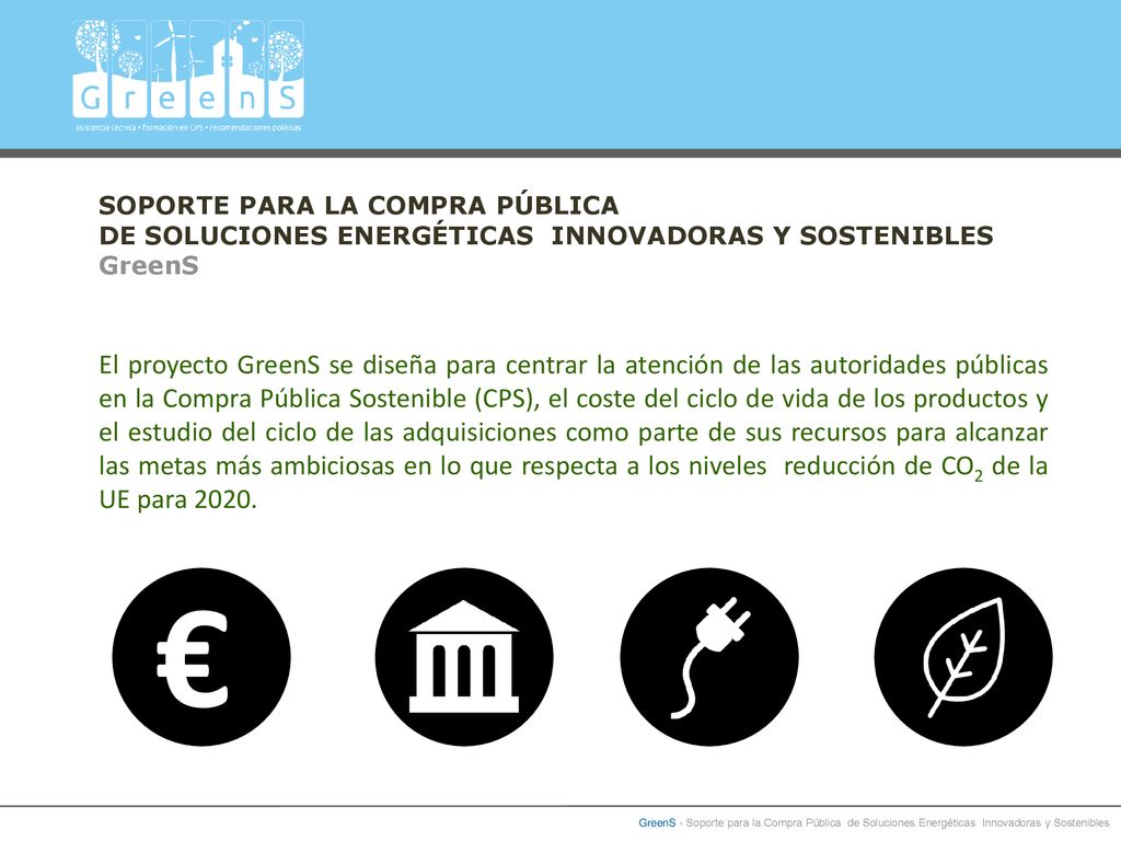 Title 1 RecOil Project. Soporte para la Compra Pública. de Soluciones Energéticas Innovadoras y Sostenibles.