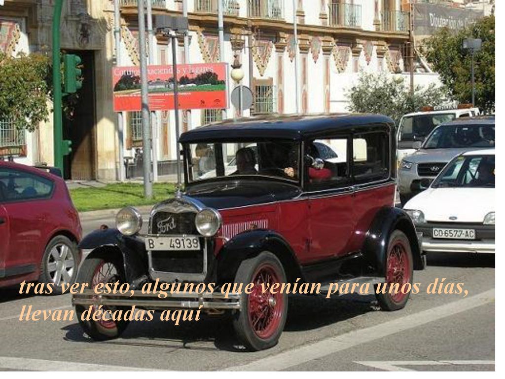 tras ver esto, algunos que venían para unos días, llevan décadas aquí.