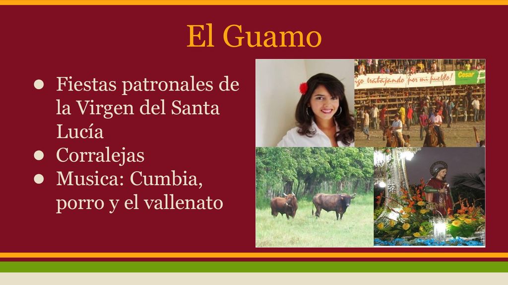 El Guamo Fiestas patronales de la Virgen del Santa Lucía Corralejas