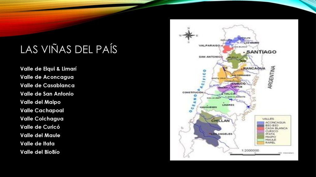 Las viñas del país Valle de Elqui & Limarí Valle de Aconcagua