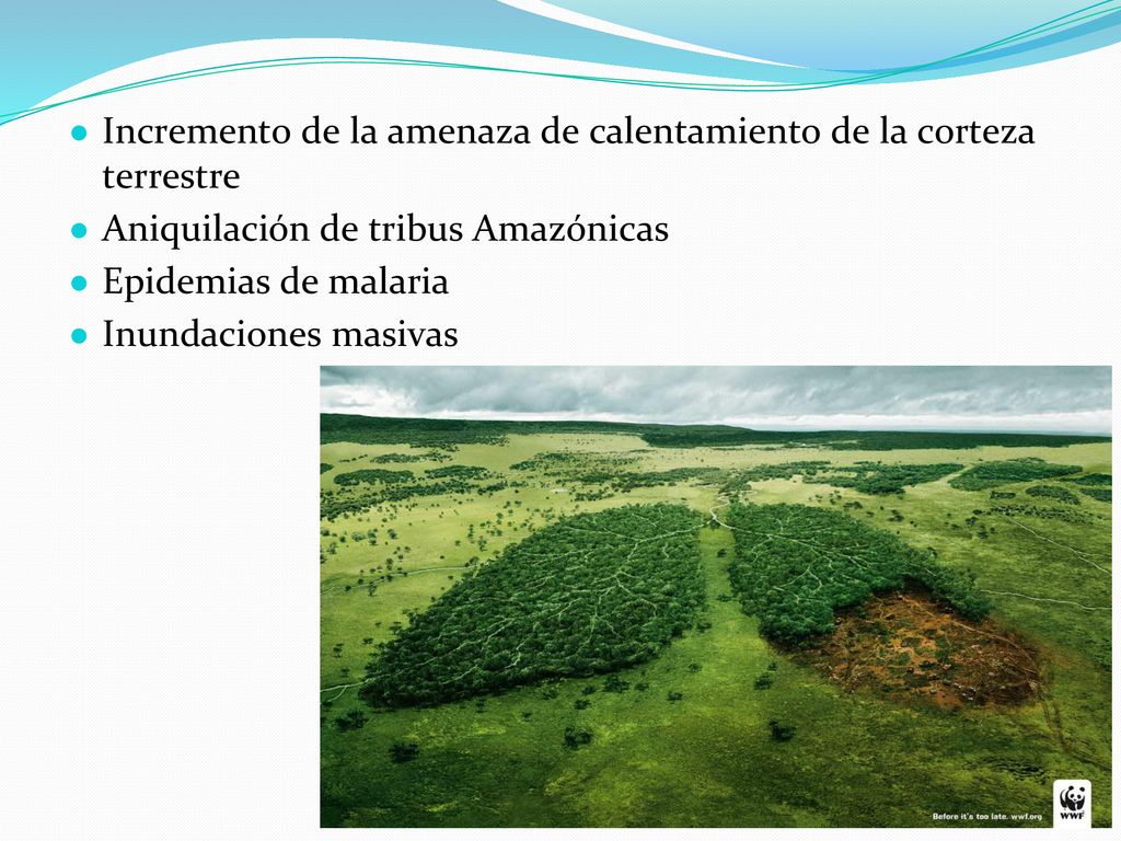 Incremento de la amenaza de calentamiento de la corteza terrestre