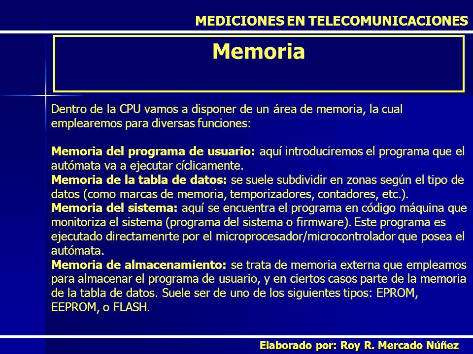 Memoria MEDICIONES EN TELECOMUNICACIONES