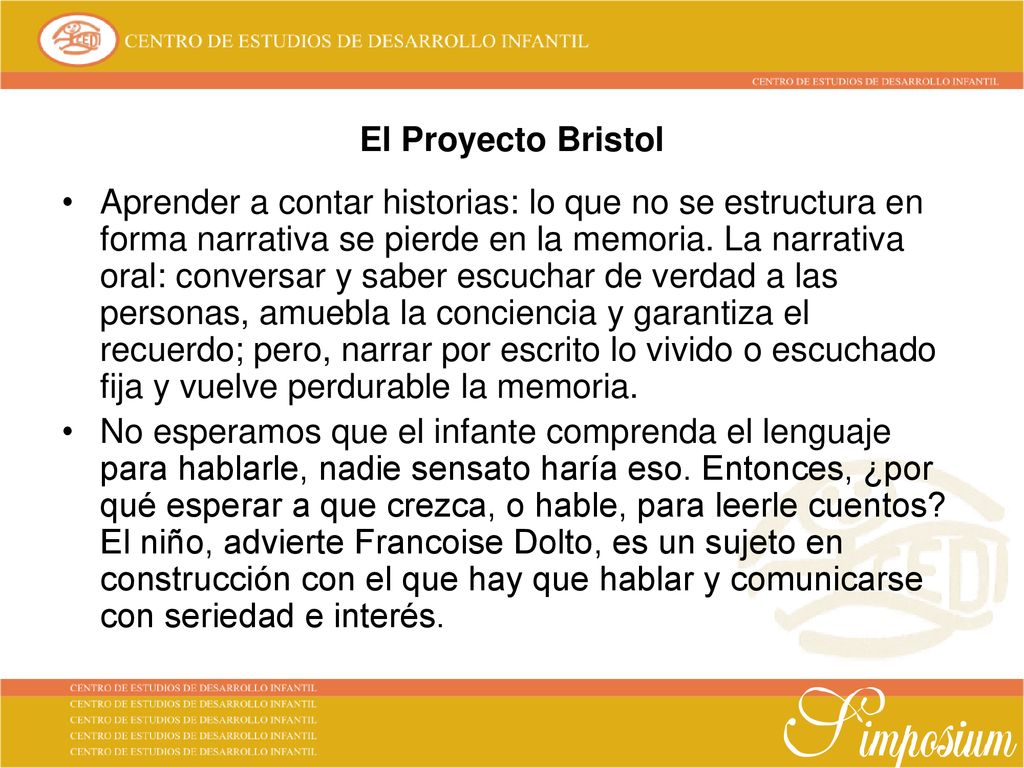El Proyecto Bristol