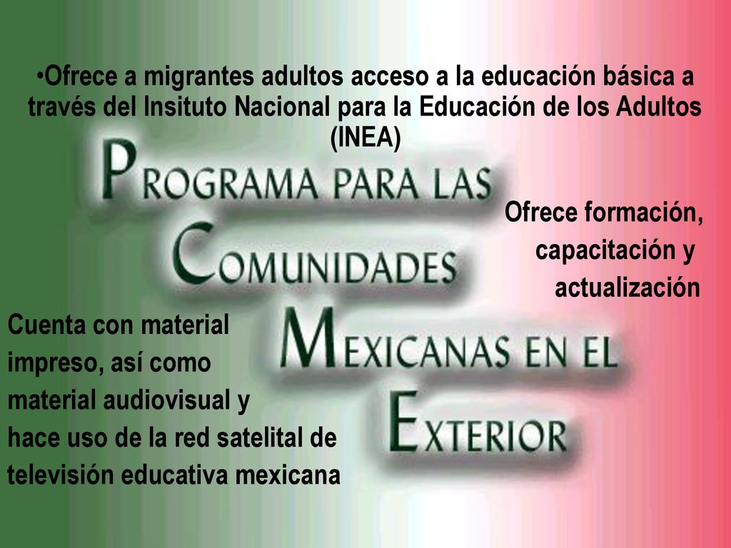 material audiovisual y hace uso de la red satelital de