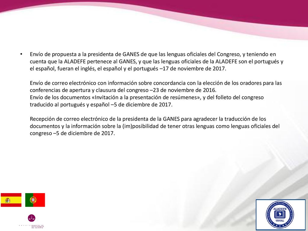 Participación en representación de la ALADEFE en el Congreso «Catalyzing nursing education and scholarship for global health», que tuvo lugar entre los días 2 y 4 de abril, en Miami, EUA.