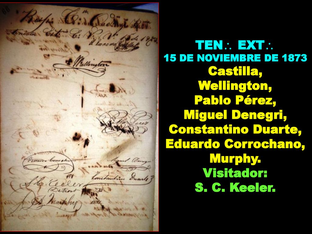Miguel Denegri, Constantino Duarte, Eduardo Corrochano, Murphy.
