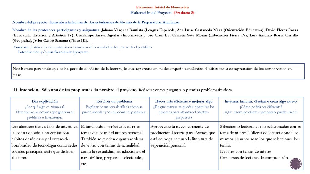 Debates con temas de interés. Concursos de lecturas de comprensión.