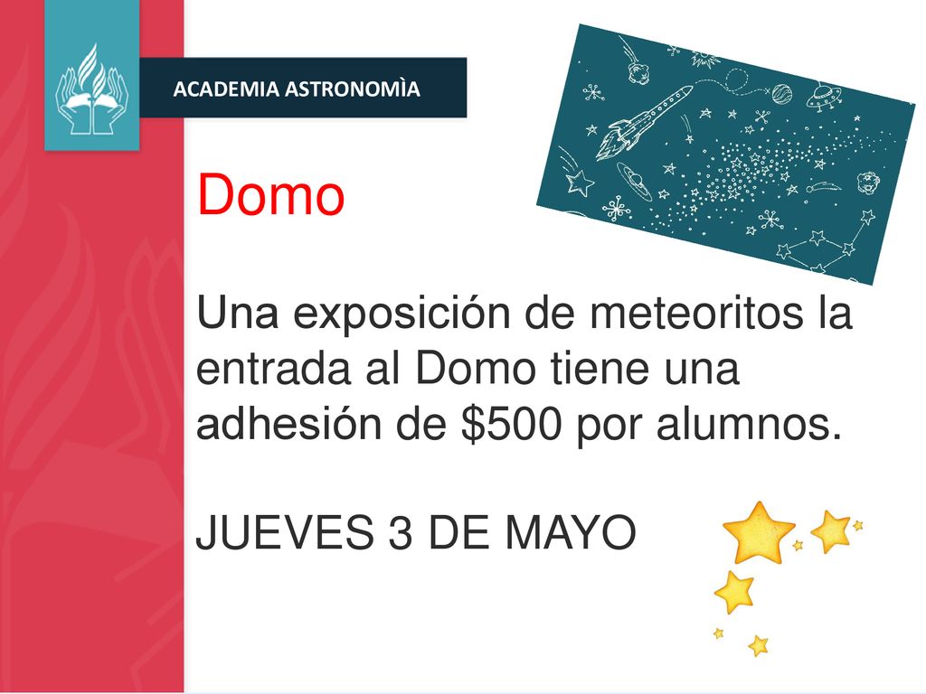 Domo Una exposición de meteoritos la entrada al Domo tiene una