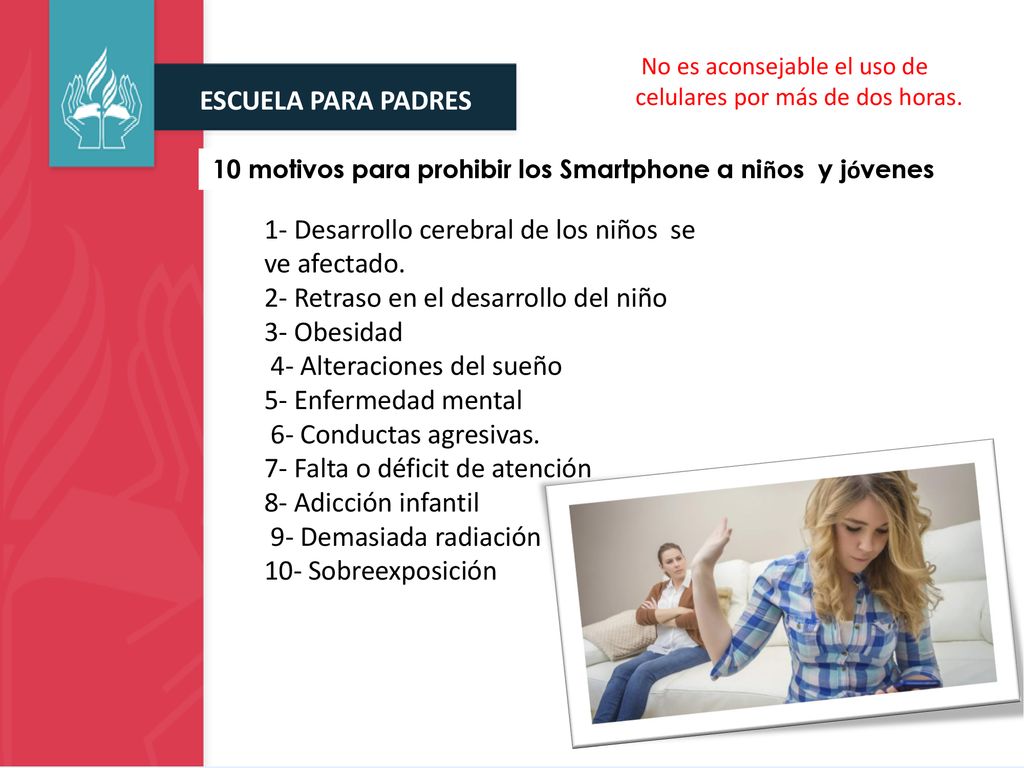 10 motivos para prohibir los Smartphone a niños y jóvenes