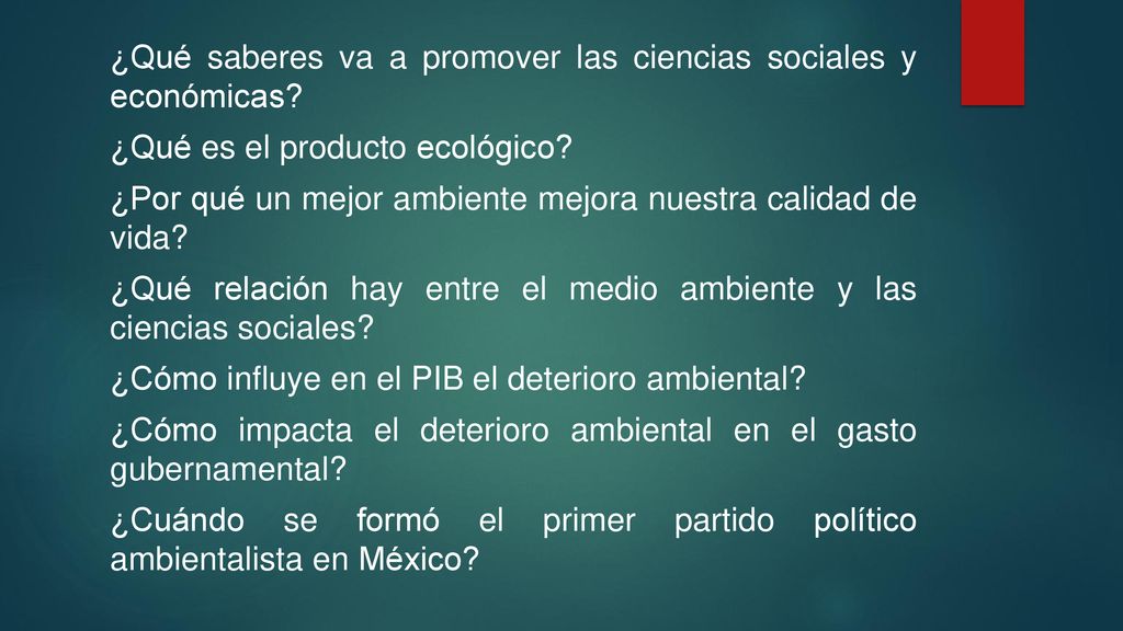 ¿Qué saberes va a promover las ciencias sociales y económicas