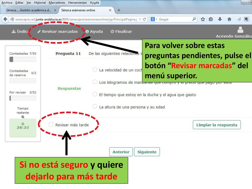 Si no está seguro y quiere dejarlo para más tarde