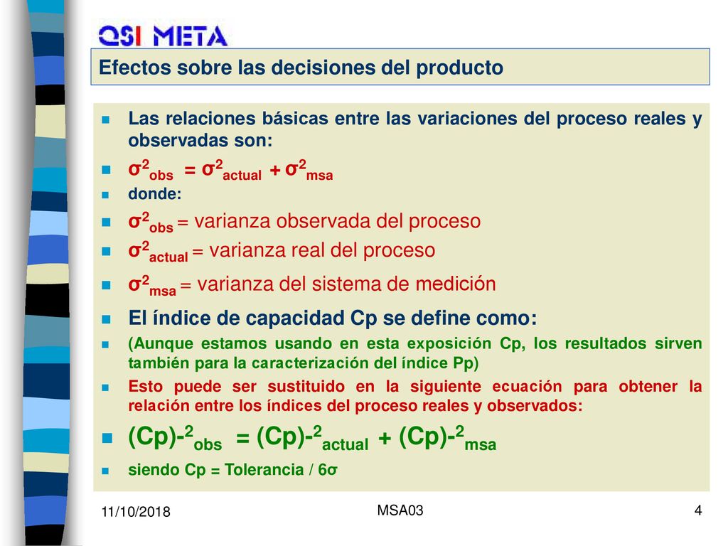 Efectos sobre las decisiones del producto