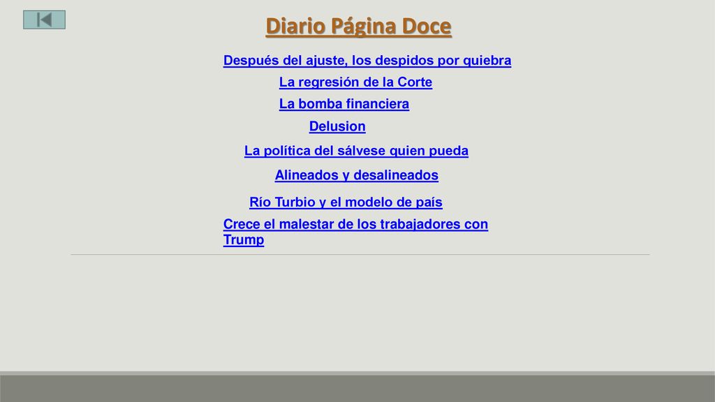 Diario Página Doce Después del ajuste, los despidos por quiebra