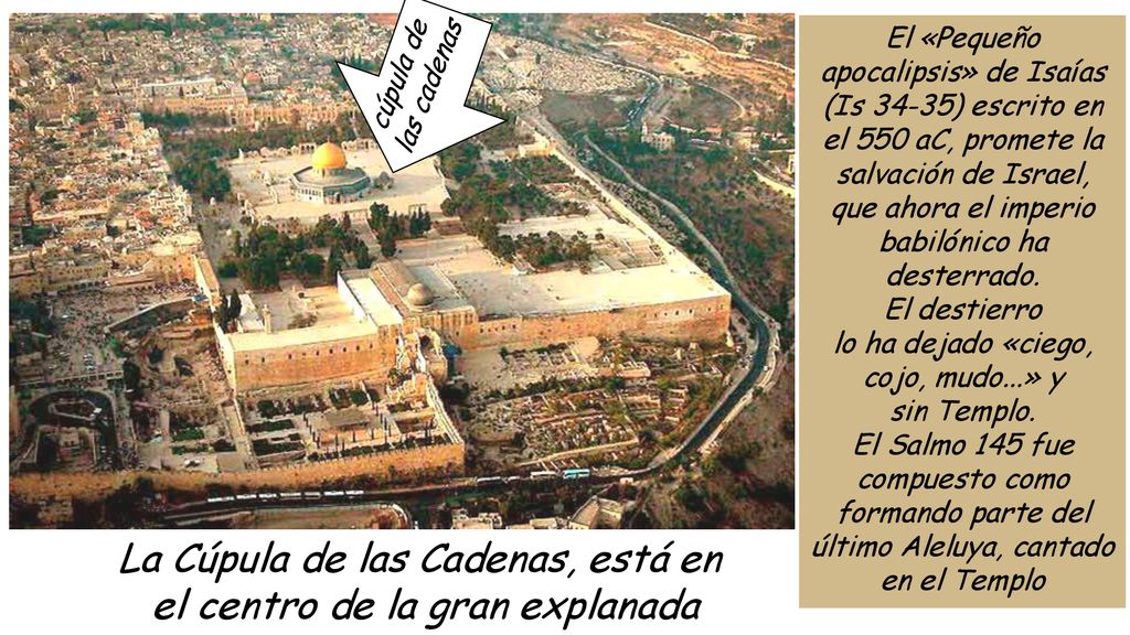 La Cúpula de las Cadenas, está en el centro de la gran explanada