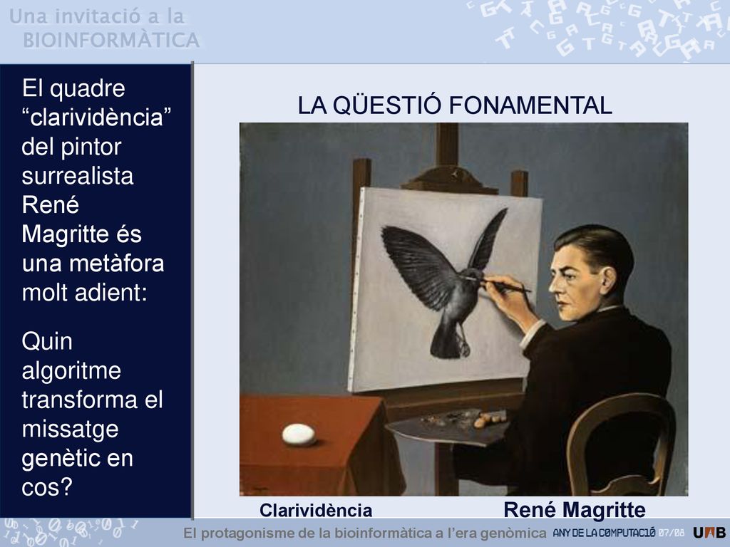 El protagonisme de la bioinformàtica a l’era genòmica