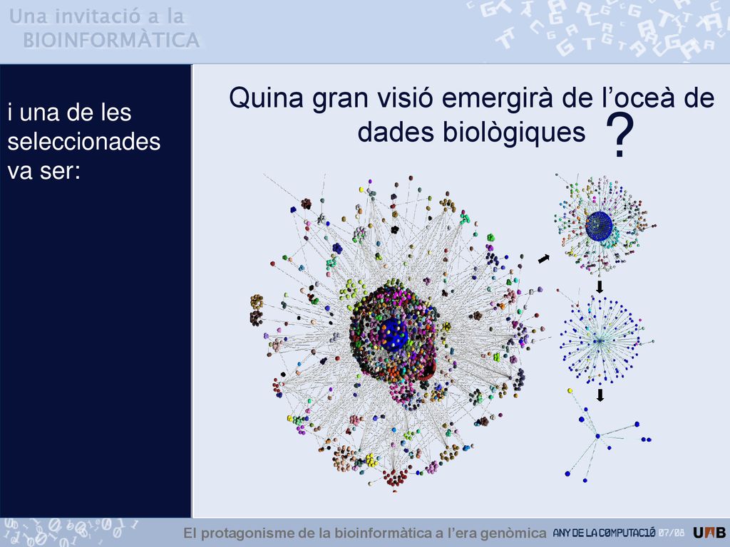 El protagonisme de la bioinformàtica a l’era genòmica