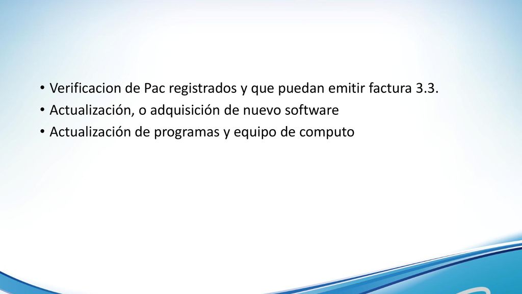 Verificacion de Pac registrados y que puedan emitir factura 3.3.
