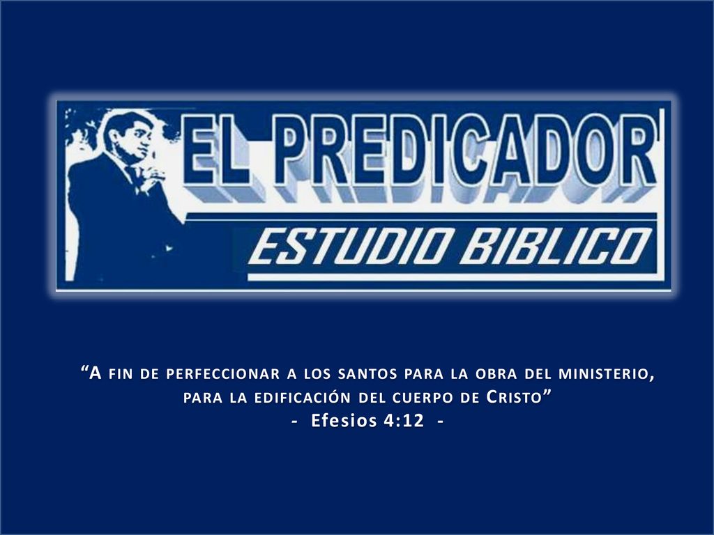 A fin de perfeccionar a los santos para la obra del ministerio,