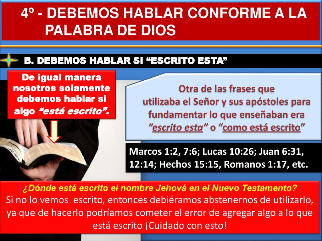 ¿Dónde está escrito el nombre Jehová en el Nuevo Testamento