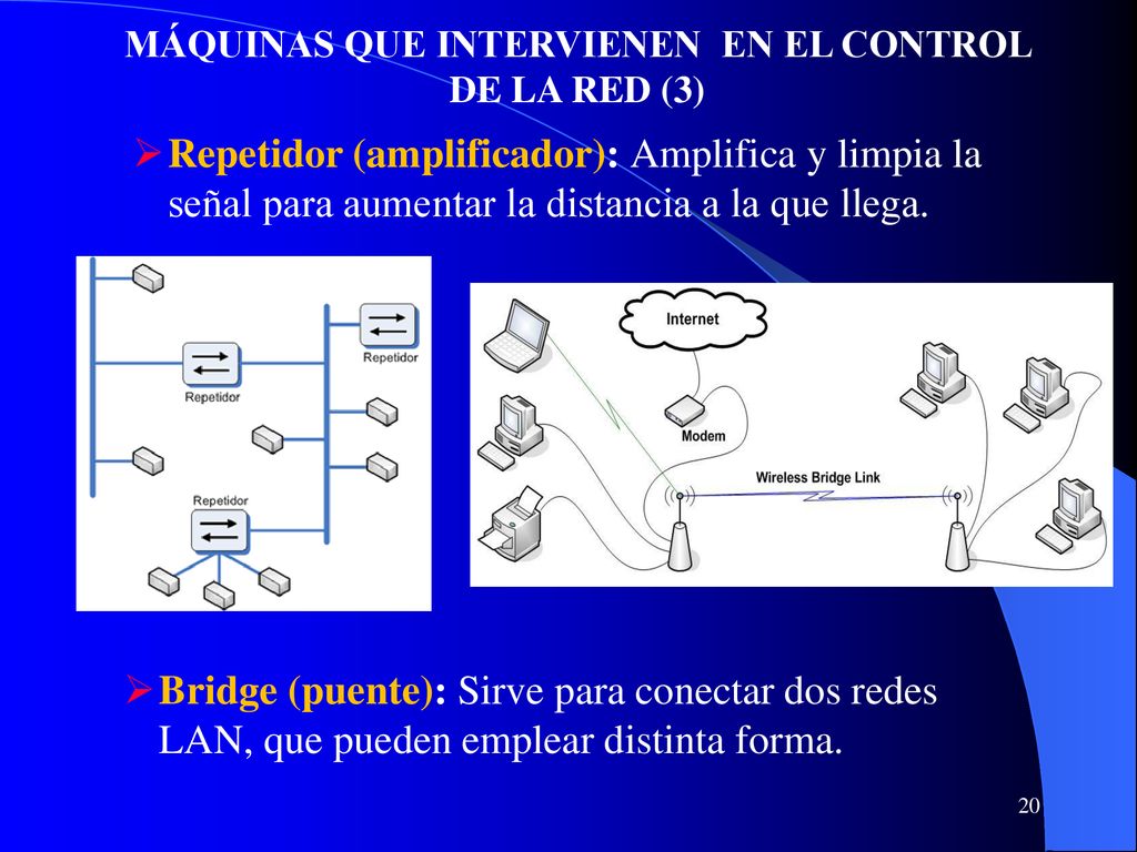 MÁQUINAS QUE INTERVIENEN EN EL CONTROL DE LA RED (3)