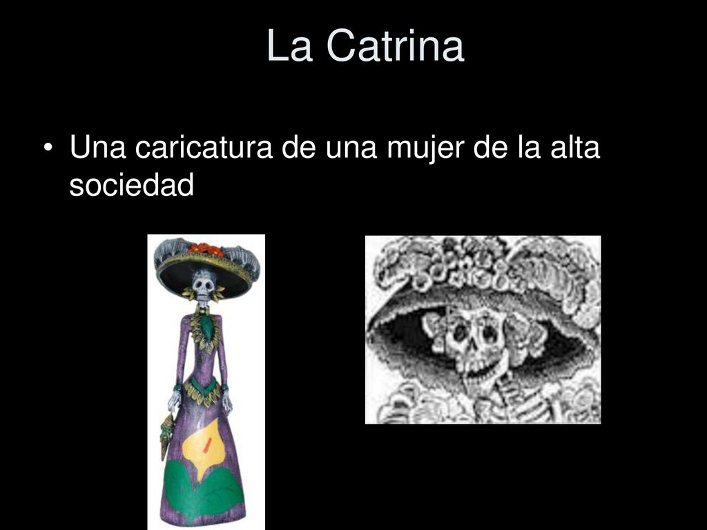 La Catrina Una caricatura de una mujer de la alta sociedad