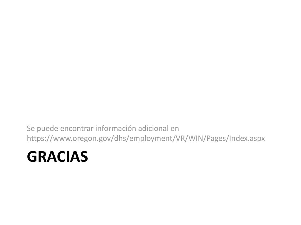 Se puede encontrar información adicional en   oregon