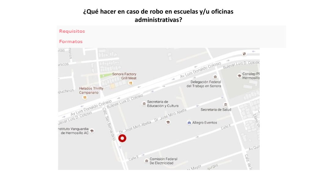 ¿Qué hacer en caso de robo en escuelas y/u oficinas administrativas