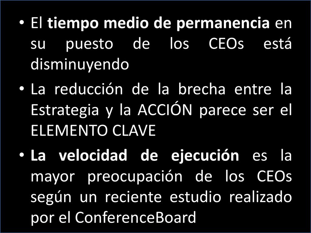 El tiempo medio de permanencia en su puesto de los CEOs está disminuyendo