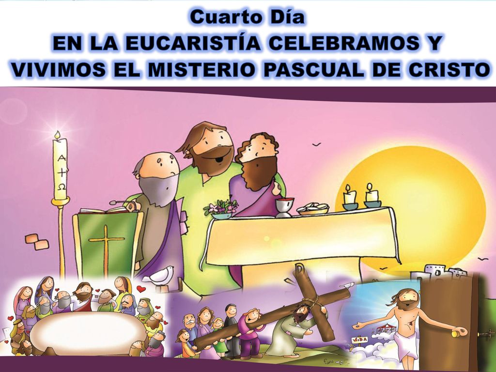 EN LA EUCARISTÍA CELEBRAMOS Y VIVIMOS EL MISTERIO PASCUAL DE CRISTO