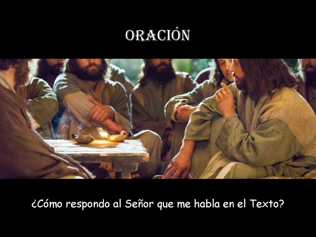 ¿Cómo respondo al Señor que me habla en el Texto