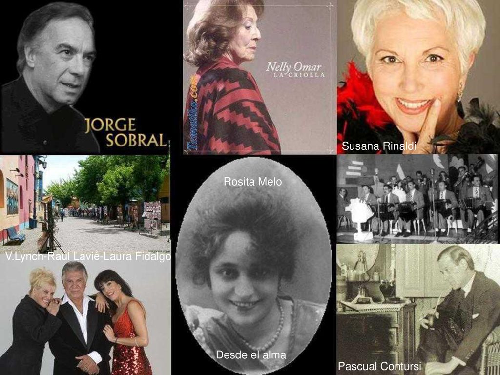 Susana Rinaldi Rosita Melo V.Lynch-Raúl Lavié-Laura Fidalgo Desde el alma Pascual Contursi