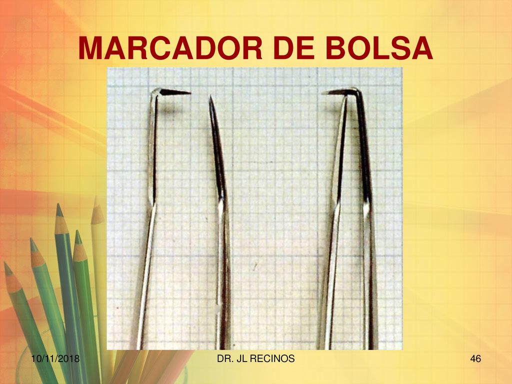MARCADOR DE BOLSA 10/11/2018 DR. JL RECINOS