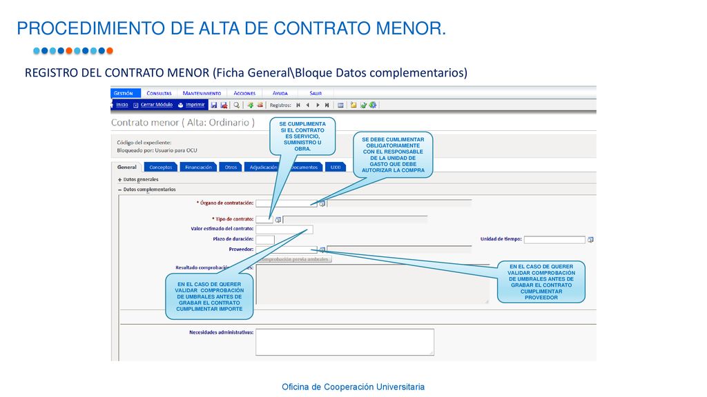SE CUMPLIMENTA SI EL CONTRATO ES SERVICIO, SUMINISTRO U OBRA.