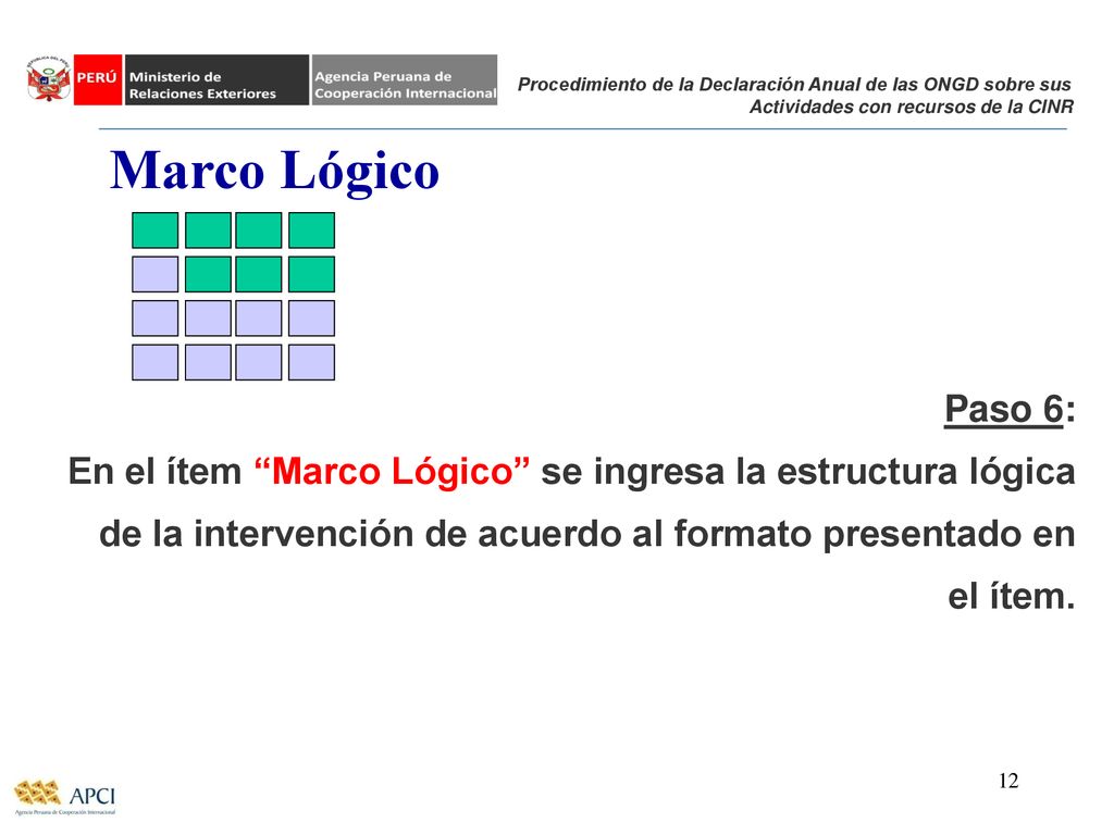 Procedimiento de la Declaración Anual de las ONGD sobre sus