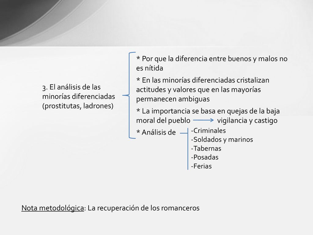 * Por que la diferencia entre buenos y malos no es nítida